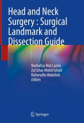 book Head and Neck Surgery : Surgical Landmark and Dissection Guide