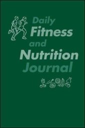 book Daily Fitness and Nutrition Journal