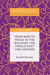 book From War to Peace in the Balkans, the Middle East and Ukraine