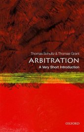 book Arbitration: A Very Short Introduction