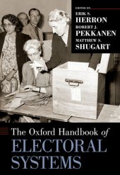 book The Oxford Handbook of Electoral Systems