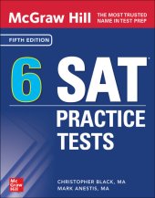 book McGraw Hill 6 SAT Practice Tests, Fifth Edition