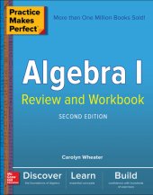 book Practice Makes Perfect Algebra I Review and Workbook