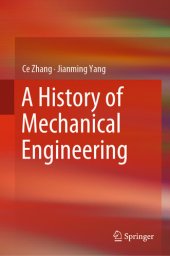 book A History of Mechanical Engineering