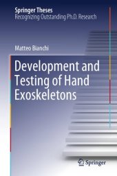 book Development and Testing of Hand Exoskeletons (Springer Theses)