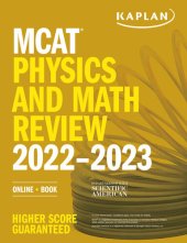 book MCAT Physics and Math Review 2022-2023: Online + Book