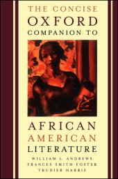 book The Concise Oxford Companion to African American Literature