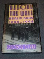 book Before the Wall: Berlin Days, 1946-1948