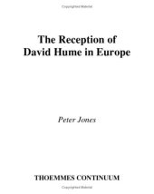 book Reception of David Hume In Europe 