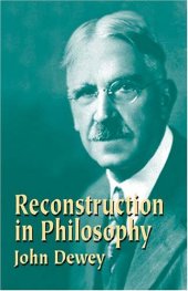 book Reconstruction in Philosophy