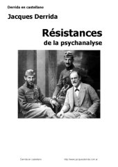 book Resistances de la psychanalyse 