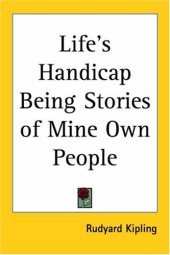 book Life's Handicap Being Stories Of Mine Own People