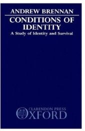 book Conditions of Identity: A Study in Identity and Survival