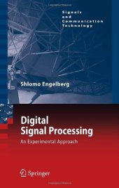 book Digital Signal Processing: An Experimental Approach 