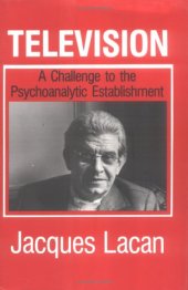 book Television: A Challenge to the Psychoanalytic Establishment