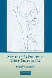 book Aristotle's Ethics as First Philosophy