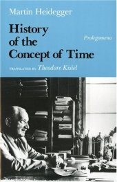 book History of the Concept of Time: Prolegomena 