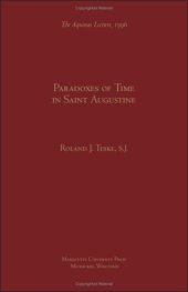 book Paradoxes of Time in Saint Augustine 