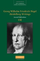 book Heidelberg Writings: Journal Publications