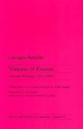 book Visions Of Excess: Selected Writings, 1927-1939 