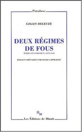 book Deux regimes de fous