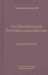 book The Metamorphoses of Phenomenological Reduction