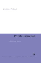 book Private Education : Tradition and Diversity