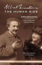 book Albert Einstein, The Human Side: Glimpses from His Archives