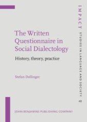 book The Written Questionnaire in Social Dialectology : History, Theory, Practice