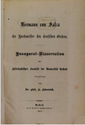 book Hermann von Salza, der Hochmeister des Deutschen Ordens