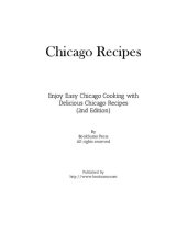 book Chicago Recipes: Enjoy Easy Midwest Cooking with Delicious Chicago Recipes