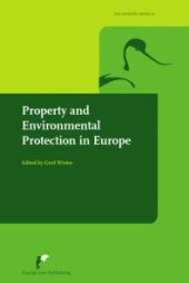 book Property and Environmental Protection in Europe