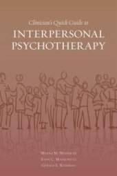 book Clinician's Quick Guide to Interpersonal Psychotherapy