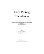 book Easy Pierogi Cookbook: Enjoy Delicious Pierogi Recipes