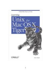 book Learning Unix for Mac OS X Tiger