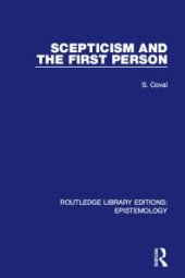 book Scepticism and the First Person