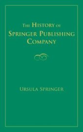 book The History of Springer Publishing Company