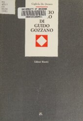 book Lo spazio poetico di Guido Gozzano