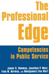 book The Professional Edge : Competencies in Public Service