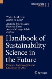 book Handbook of Sustainability Science in the Future: Policies, Technologies and Education by 2050