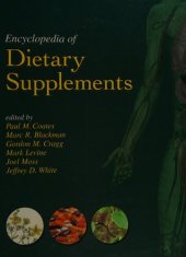 book Encyclopedia of Dietary Supplements (Print and Online)