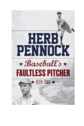 book Herb Pennock : Baseball's Faultless Pitcher