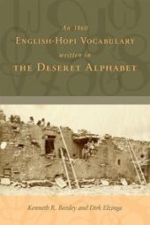 book An 1860 English-Hopi Vocabulary Written in the Deseret Alphabet