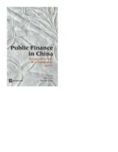 book Public Finance in China : Reform and Growth for a Harmonious Society