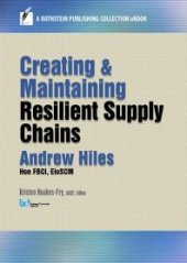 book Creating and Maintaining Resilient Supply Chains