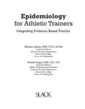 book Epidemiology for Athletic Trainers : Integrating Evidence-Based Practice