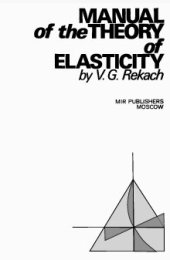 book Manual of the Theory of Elasticity