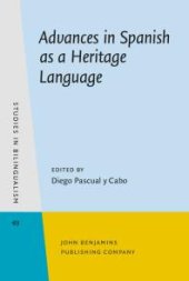 book Advances in Spanish as a Heritage Language