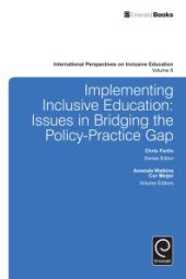 book Implementing Inclusive Education : Issues in Bridging the Policy-Practice Gap