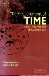 book The Measurement of Time: Time, Frequency and the Atomic Clock